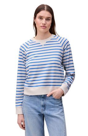 Richer Poorer Inc. The Heavy Pima Sweatshirt in Pop Blue Stripe at Nordstrom, Size X-Small