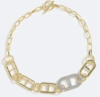 Emma Pills Extra Pill Necklace in Gold at Nordstrom, Size 17