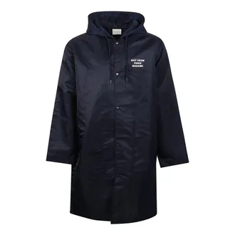 Dr&ocirc;le de Monsieur Parkas, male, Blue, Size: M Slogan Parka