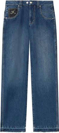 Isabel Marant Jeyda Pants - Dames - Regular Fit Jeans - Blauw - XS - Katoen - Jeans