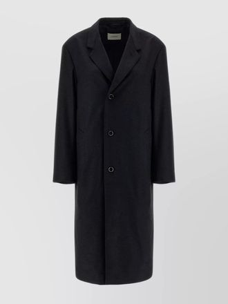 Christophe Lemaire cashmere single-breasted coat