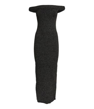 Toteme Off-Shoulder Knit Maxi Dress Size XXS