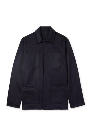 Altea Seth Cashmere-Felt Overshirt
