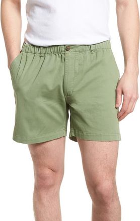 Vintage 1946 Snappers Elastic Waist 5.5 Inch Stretch Shorts in Hedge at Nordstrom Rack, Size Xx-Large