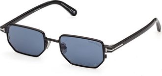 Tom Ford FT1360 LIAM-02 01V Mens Sunglasses Black Size 51