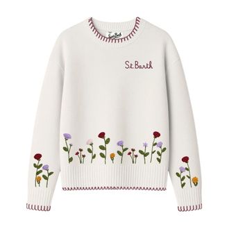MC2 Saint Barth Maglione girocollo - - Knitwear - Donna - Beige - M