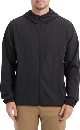 Hawke & Co Flex Sport Water Resistant Stretch Jacket in Black at Nordstrom Rack, Size X-Large