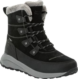 Jack Wolfskin Winterboots JACK WOLFSKIN DROMOVENTURE TEX HIGH W, Damen, Gr. 39,5, phantom, Textil, Schuhe Winterboots, Snowboots, Winterstiefel, Winterschuhe, wasse