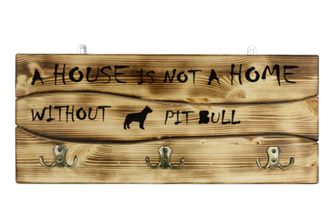 OEM American Pit Bull Terrier, Pit Bull, American Pit Bull Terrier, Pitbul, Apbt - Percha Con Perro, Expositor De Medallas, Decoraci&oacute;n Del Hogar De Art-do