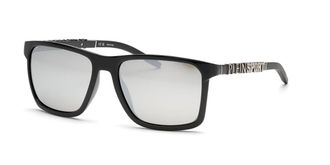Plein Sport SSP013 Z42Z Mens Sunglasses Black Size 58