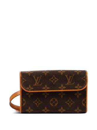 Louis Vuitton Pochette Florentine belt bag - women - Canvas - One Size - Brown
