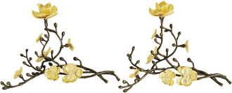 Michael Aram Gold Orchid Candleholder