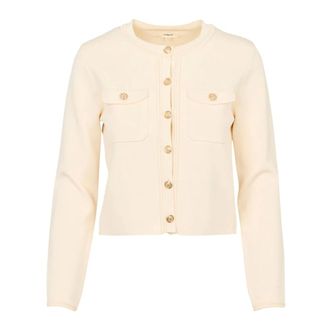 Suncoo Cardigans, female, White, Size: XS Giora Gilet