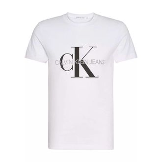 Calvin Klein Jeans Ck Logo T-shirt Korte Mouwen Ronde Hals