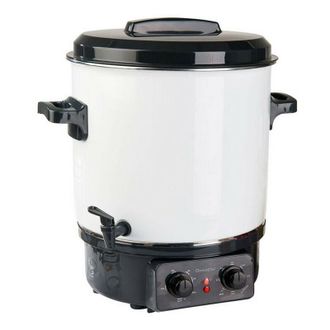 DomoClip sterilizzatore per vasetti elettrico con rubinetto e timer 27l 1800w - dom334 - domoclip