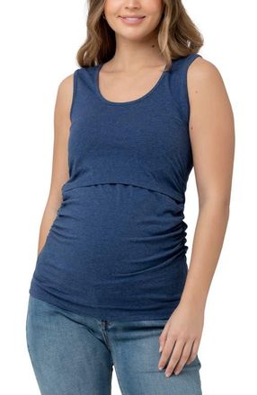 Ripe Organic Nursing Tank in Denim Marle at Nordstrom, Size X-Small