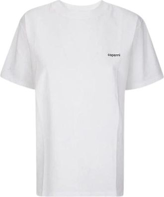 Coperni Tee-shirt - Heren - T-shirts - Wit - M - Katoen - Tops