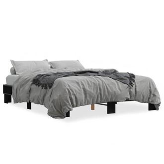 Berkfield Home Bed Frame without Mattress Black 150x200 cm King Size