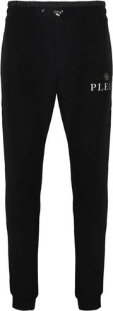 Philipp Plein Hexagon Joggingbroek - Heren - Sweatpants - Zwart - XS - Katoen - Broeken