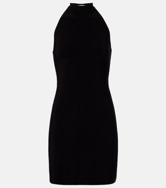 Norma Kamali Abito corto in jersey