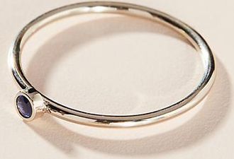 Maya Brenner Designs 14K White Gold Birthstone Ring