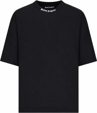 Palm Angels Black Crew Neck T-Shirt