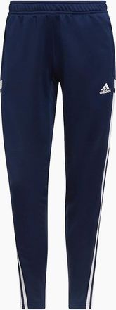 adidas Womens Con22 Solid Patterned Slim Track Pants - Navy - Size: 10