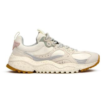 Flower Mountain Womens Wave Trainers - Natural Suede - Size UK 6.5