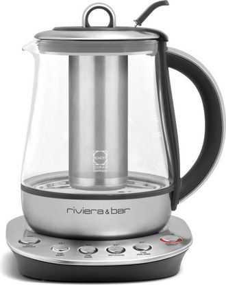 Riviera & Bar Tetera-tetera 2 En 1 1,2l 1300w Acero Inoxidable - Bth540 - Riviera & Bar