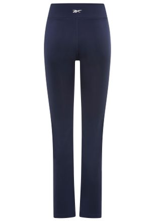 Reebok Trainingstights REEBOK CORE HIGH RISE BOOTCUT PANT, Damen, Gr. L, N-Gr, vector navy, Obermaterial: 91% Polyester, 9% Elasthan, Hosen Trainingstights