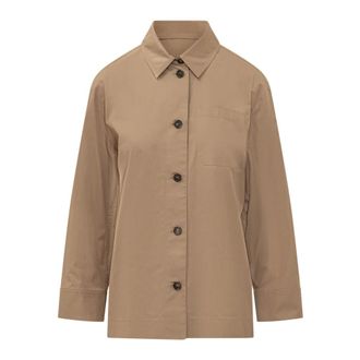 Max Mara Shirts, female, Brown, Size: XS S Smmarianne Long-Sleeved Shirt