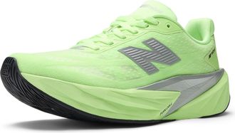 New Balance Womens FuelCell Rebel V5 Running Shoe, Lab Green/Silver Metallic/White, 5 UK