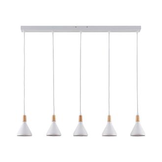 Lindby L&aacute;mpara Colgante arina En Blanco De Metal - Lindby