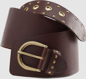 Levi's Buckle Up Wide Belt - Womens - L - Brown