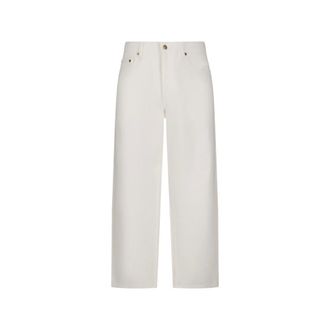 Golden Goose Straight Jeans, male, White, Size: W34 Cory Loose Skate