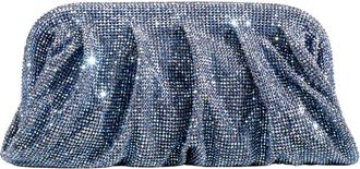 Benedetta Bruzziches Venus La Grande Bag - Dames - Clutches - Blauw - ONE Size - Denim - Tassen