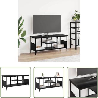vidaXL TV stand - Mobile TV Rovere Nero 100 x 35 x 45 cm