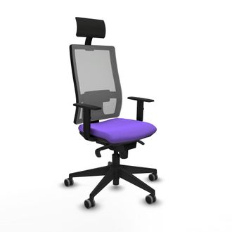 Piqueras y Crespo Silla De Oficina Con Cabecero Piqueras Y Crespo 1d066g1 Lila