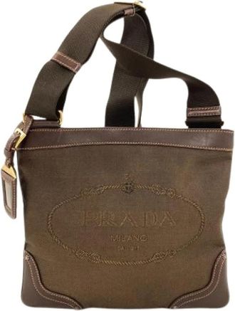 Prada Borsa a spalla Pre-owned Vintage - - Pre-owned - Donna - Marrone - ONE SIZE