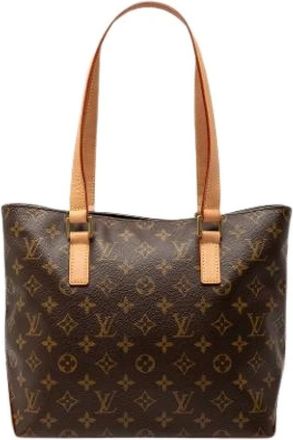 Louis Vuitton Pre-owned Tote Bags, female, Brown, Size: ONE SIZE Pre-owned Vintage Leather Tote Bag