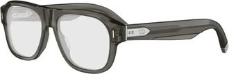 Dior Glasses, male, Gray, Size: 55 MM Eyeglasses