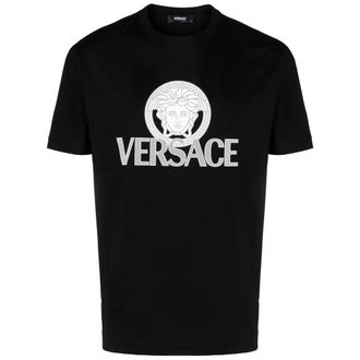 Versace Medusa Logo-print T-shirt