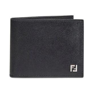 Fendi Squared Wallet - male - Fendi - Wallets & Cardholders - Black - ONE SIZE - Accessories