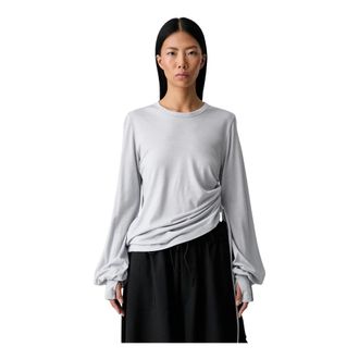 Yohji Yamamoto Donna, Top, Grigio, S, new