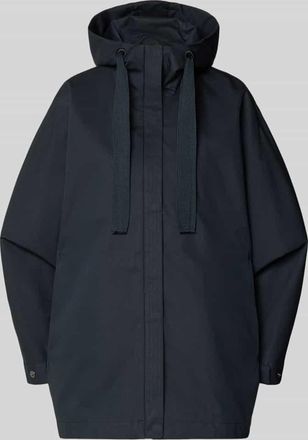 G-Lab Jacke mit Kapuze und Eingrifftaschen Modell FEEL in Dunkelblau, Gr&ouml;&szlig;e M