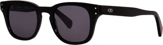 Ferragamo Ferragamo Mens 49 mm Black Sunglasses