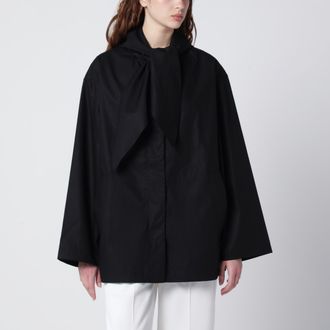 Toteme Jacket with black organic cotton scarf