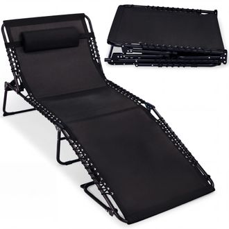 Best Choice Products Extra Wide Patio Chaise Lounge Chair, Portable Folding Recliner w/ 8 Positions
