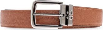 Ferragamo Dubbelzijdige riem - Heren - Riemen - Bruin - 100 CM - Leer - Accessoires