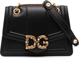 Dolce & Gabbana Pre-owned Dolce and Gabbana Calfskin DG Amore Crossbody Ladies U4ES0TN5XMQU0GTI